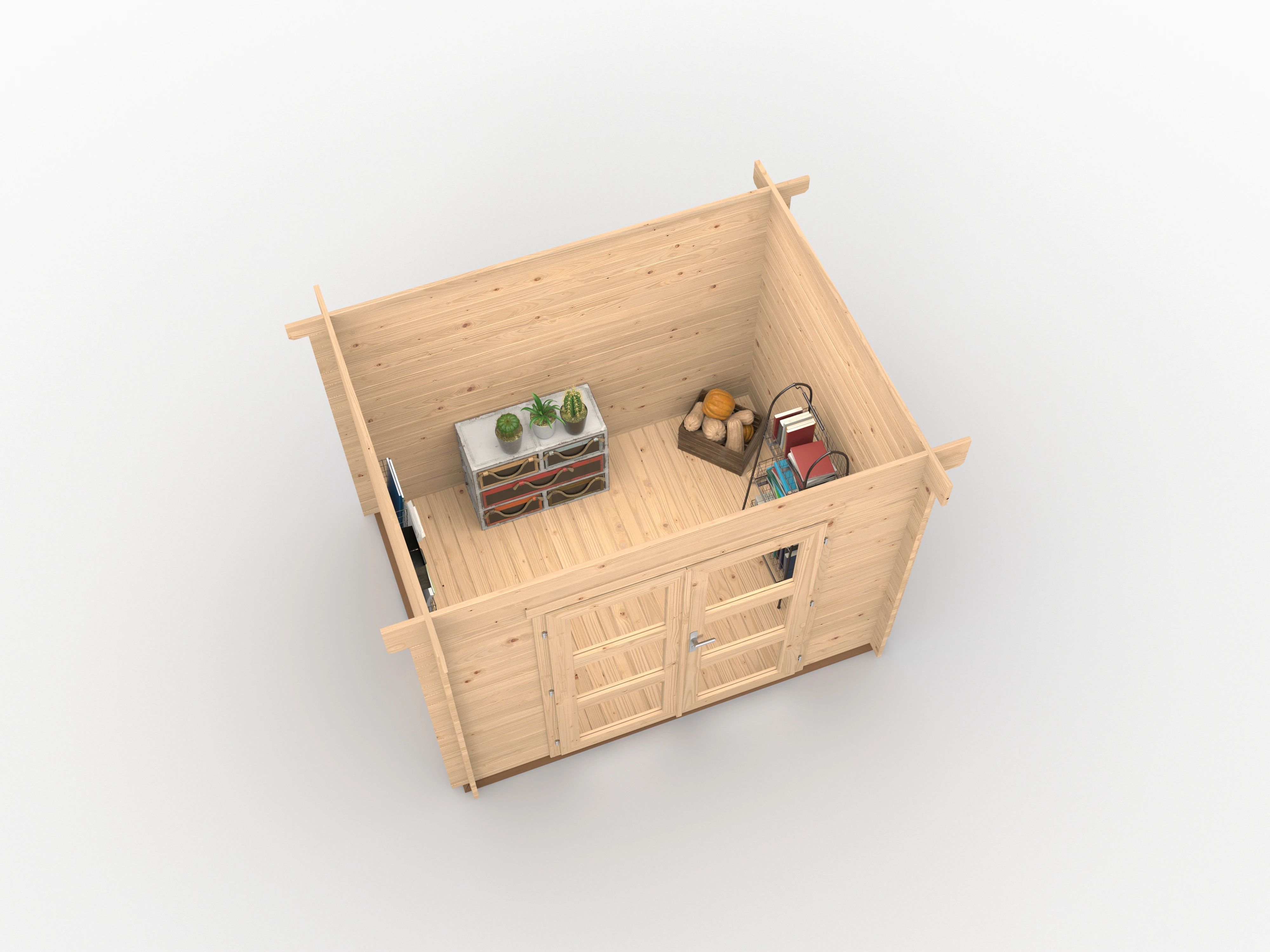 Blokhut Siem 296 x 236 cm OP = OP - Afbeelding 7